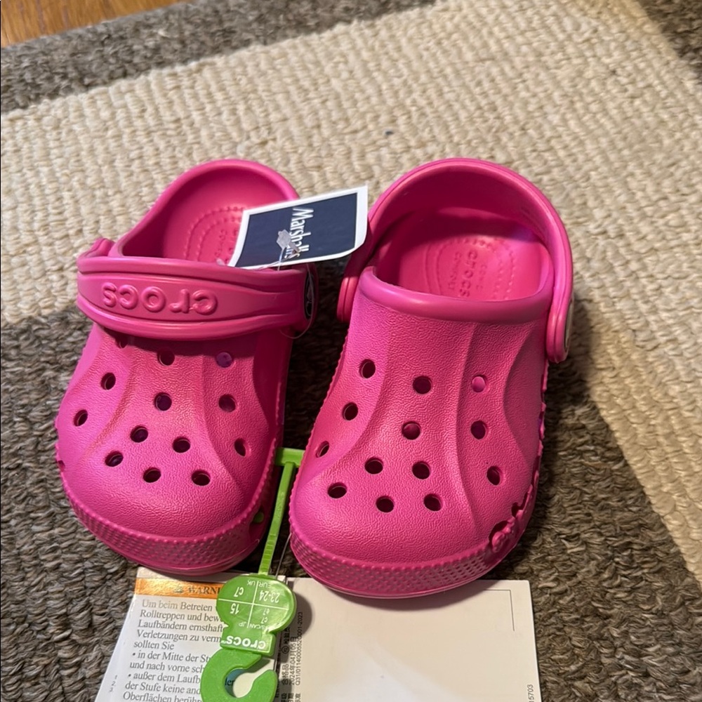 Crocs Kids' Pink Clogs
